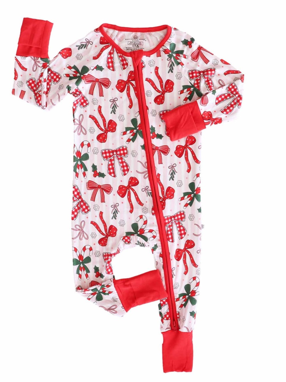 Caden Lane Bow What Fun Convertible Zip Romper